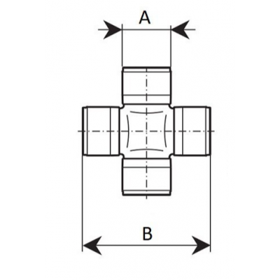 Cruce cardanica 25X63.8