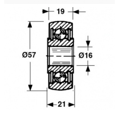 Rola piston 3100181R91