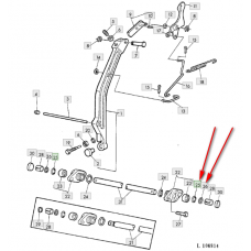 Set inele ax ridicare John Deere 26/6685-1