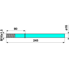 Deget escamotabil CLAAS M16 648068